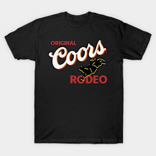 Original Coors Rodeo Cowboy T-Shirt